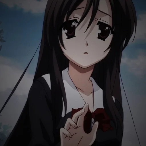 ☁ Стикер «School days / Kotonoha» для Telegram