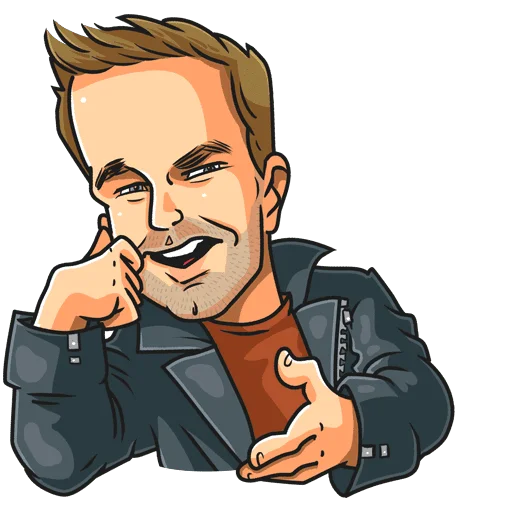 😏 Стикер «Полицейский с Рублевки Без Текста» для Telegram