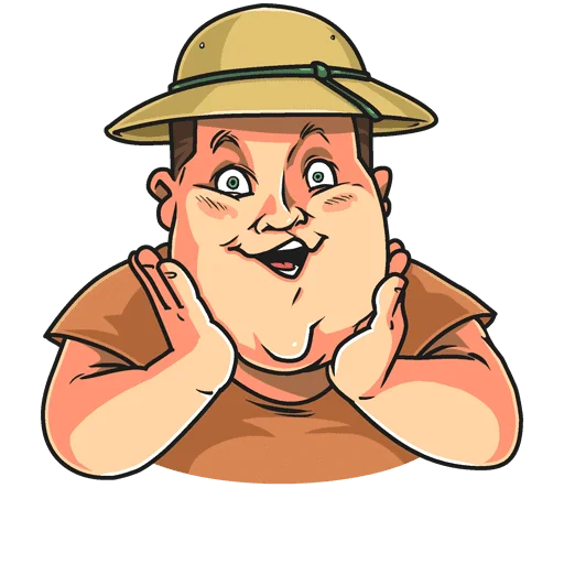 🤗 Стикер «Полицейский с Рублевки Без Текста» для Telegram