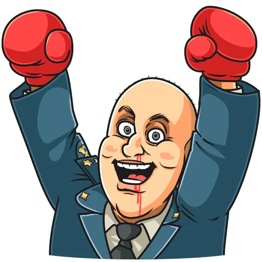 🥊 Стикер «Полицейский с Рублевки Без Текста» для Telegram