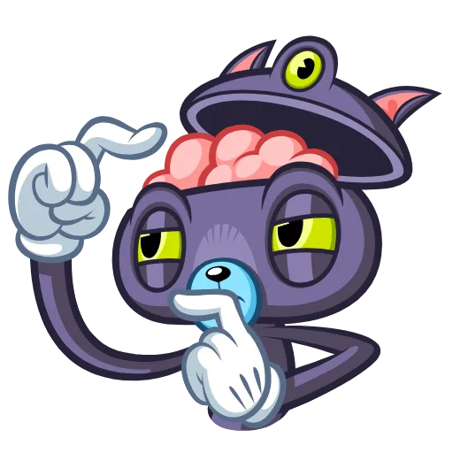 😶 Стикер «Psy Cat» для Telegram