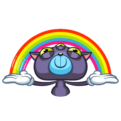 😮 Стикер «Psy Cat» для Telegram