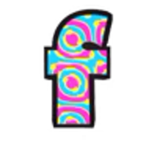 🔡 Эмодзи «Psychedelic Font» для Telegram