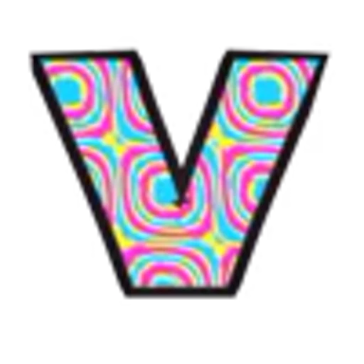 🔠 Эмодзи «Psychedelic Font» для Telegram