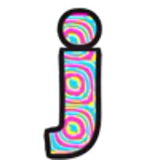 🔡 Эмодзи «Psychedelic Font» для Telegram