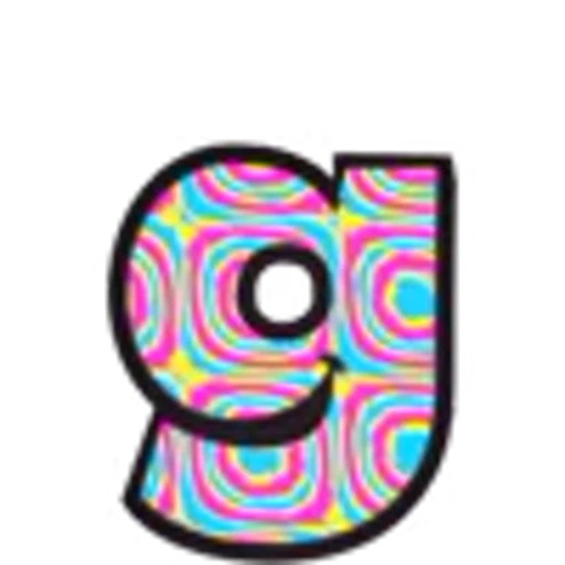 🔡 Эмодзи «Psychedelic Font» для Telegram