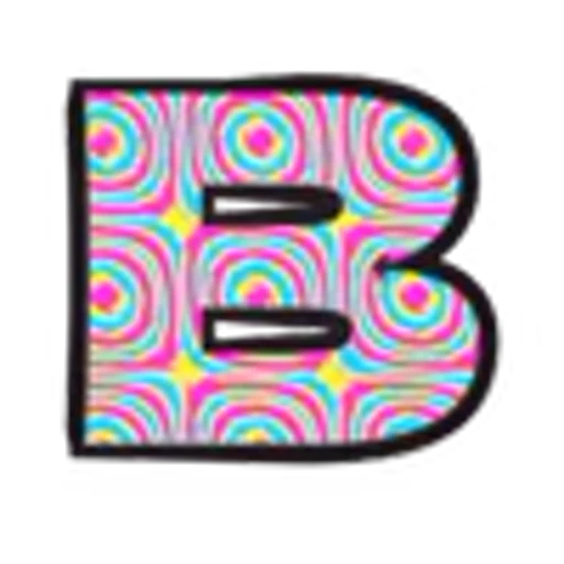 🔠 Эмодзи «Psychedelic Font» для Telegram