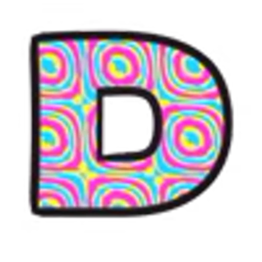 🔠 Эмодзи «Psychedelic Font» для Telegram
