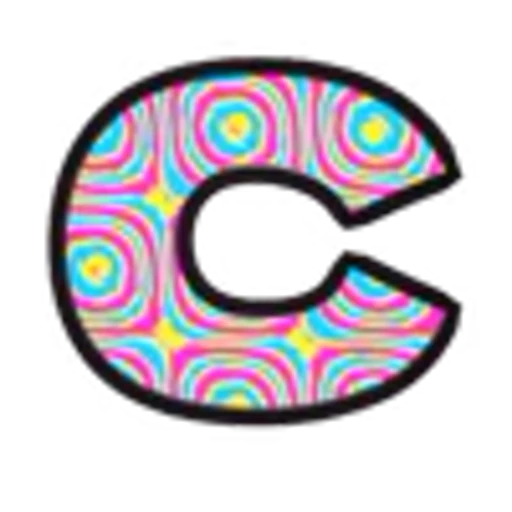 🔠 Эмодзи «Psychedelic Font» для Telegram