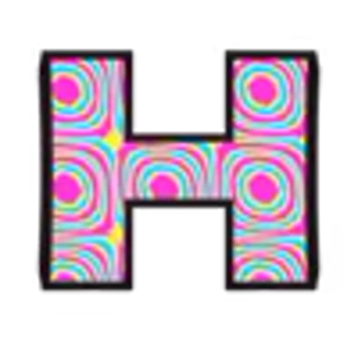 🔠 Эмодзи «Psychedelic Font» для Telegram