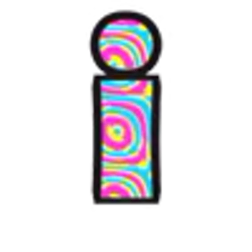 🔡 Эмодзи «Psychedelic Font» для Telegram