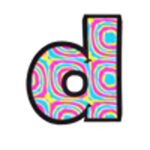 🔡 Эмодзи «Psychedelic Font» для Telegram