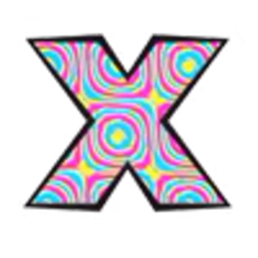 🔠 Эмодзи «Psychedelic Font» для Telegram