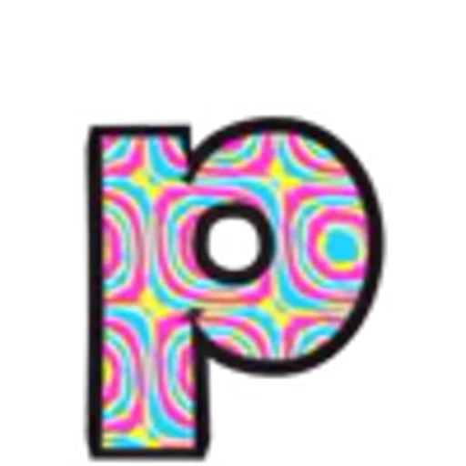 🔡 Эмодзи «Psychedelic Font» для Telegram
