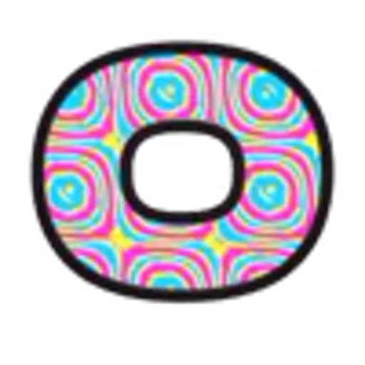 🔠 Эмодзи «Psychedelic Font» для Telegram