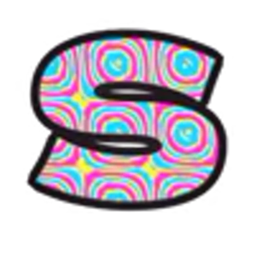 🔠 Эмодзи «Psychedelic Font» для Telegram