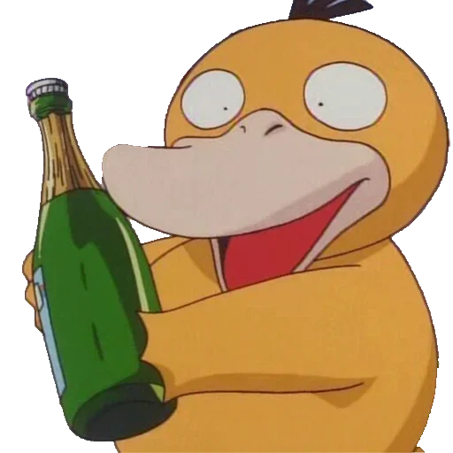 🤪 Стикер «Psyduck» для Telegram