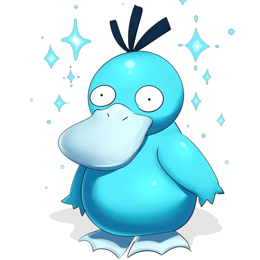 😜 Стикер «Psyduck» для Telegram