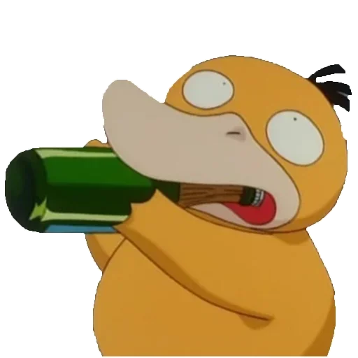 😕 Стикер «Psyduck» для Telegram