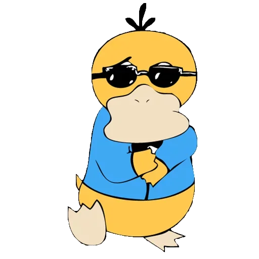 🤪 Стикер «Psyduck» для Telegram
