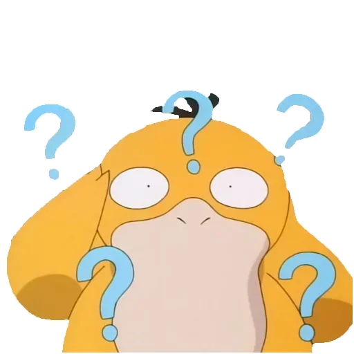 🤨 Стикер «Psyduck» для Telegram