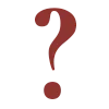 ❓ Эмодзи «Тёмно-бордовые буквы» для Telegram