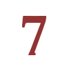 7⃣ Эмодзи «Тёмно-бордовые буквы» для Telegram