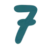 7️⃣ Эмодзи «Зеленые буквы, морские иллюстрации, чайки» для Telegram