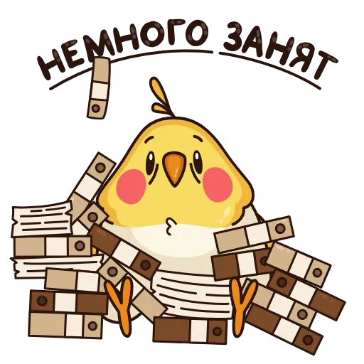 🤯 Стикер «Зелёный Птенчик» для Telegram