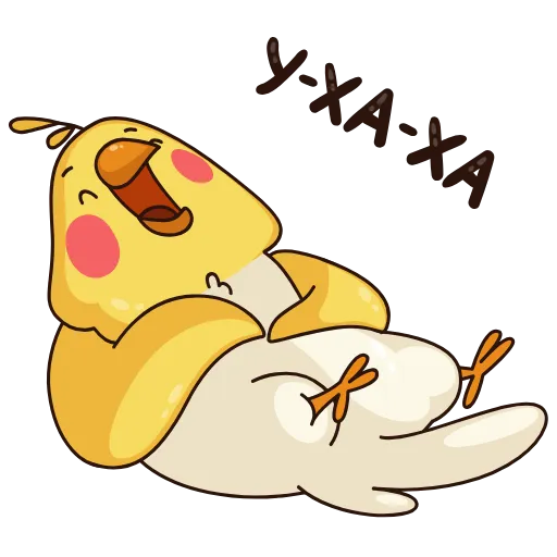 😅 Стикер «Зелёный Птенчик» для Telegram