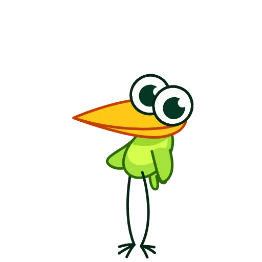 😌 Стикер «Птенец» для Telegram
