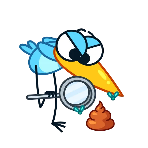 💩 Стикер «Птенец» для Telegram