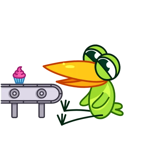 😋 Стикер «Птенец» для Telegram