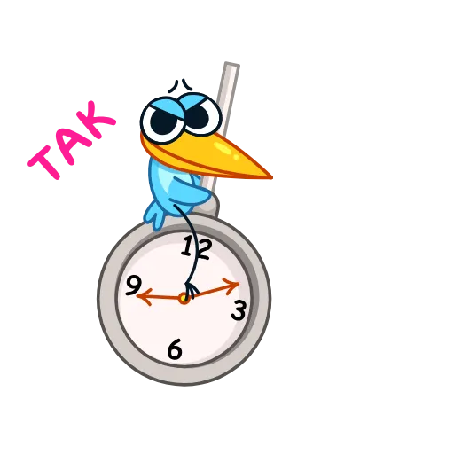 ⏳ Стикер «Птенец» для Telegram
