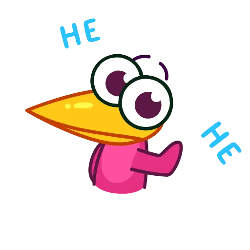 🙅‍♂️ Стикер «Птенец» для Telegram