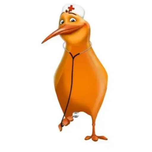 🐦 Стикер «птица киви» для Telegram