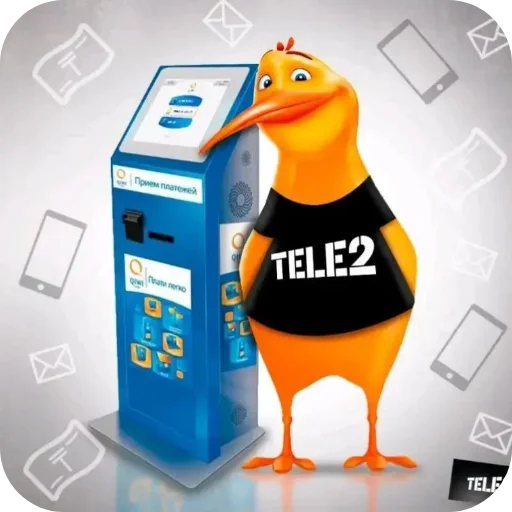 🐦 Стикер «птица киви» для Telegram