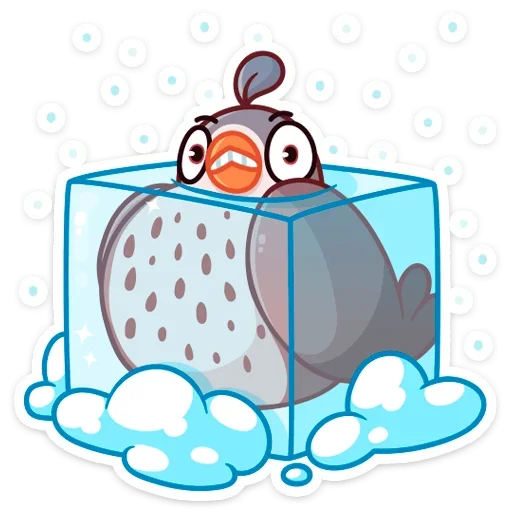 🐦 Стикер «Птичка» для Telegram