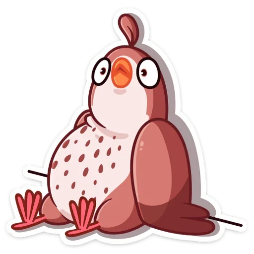 🐦 Стикер «Птичка» для Telegram