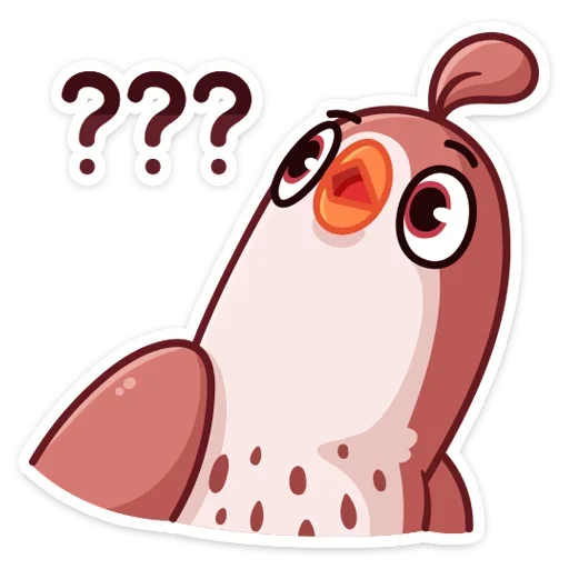 🐦 Стикер «Птичка» для Telegram