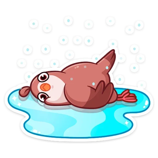 🐦 Стикер «Птичка» для Telegram