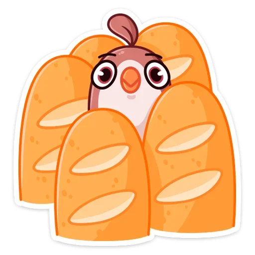 🐦 Стикер «Птичка» для Telegram