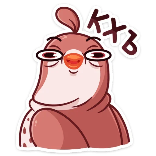 🐦 Стикер «Птичка» для Telegram