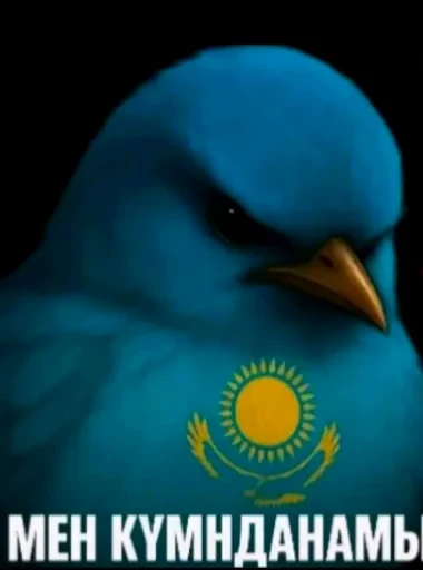 🤩 Стикер «Птички гусь гей» для Telegram