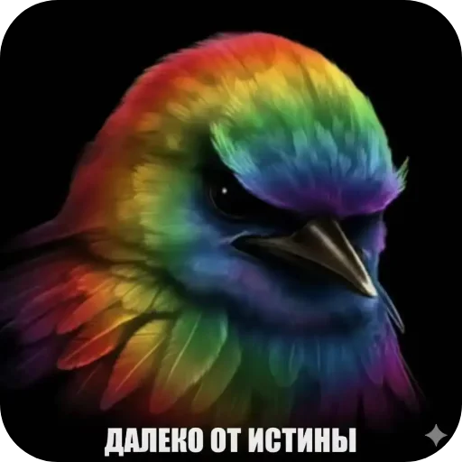 🐦 Стикер «птицы» для Telegram
