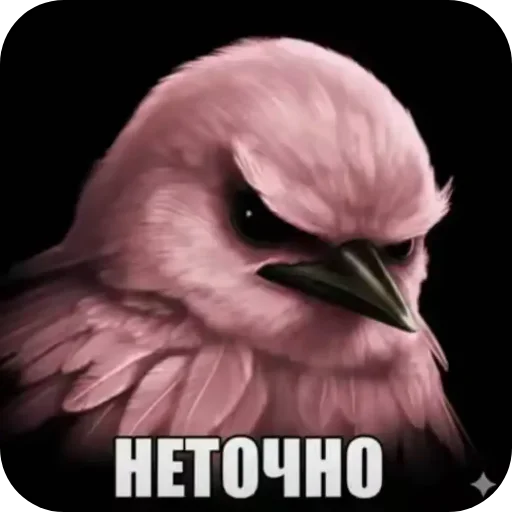 🐦 Стикер «птицы» для Telegram