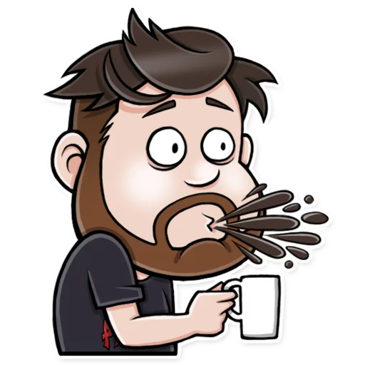 ☕ Стикер «& Tanik72» для Telegram