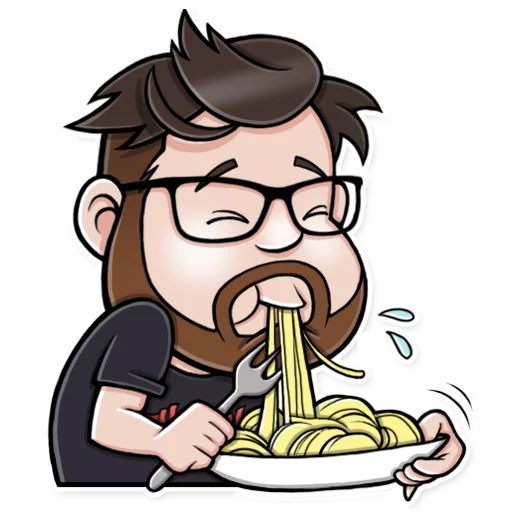 🍝 Стикер «& Tanik72» для Telegram