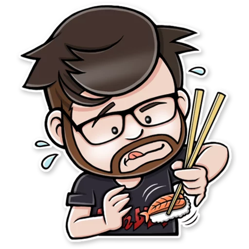 🍣 Стикер «& Tanik72» для Telegram