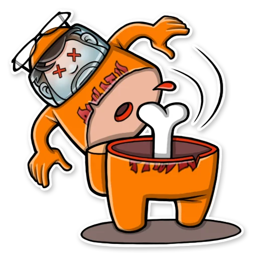 🦴 Стикер «& Tanik72» для Telegram